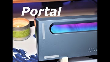 Sound Test - Parallel Limited Portal Mechanical Keyboard, FR4 Plate, OP Black Linear Switches, ASMR