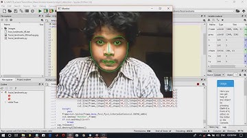 Implementation of facial landmarks using openCV python ,