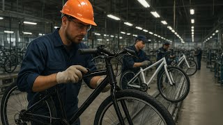 Inside Pakistan’s New Bicycle Factory 🚲 | How Modern Bikes Are Made by Workers