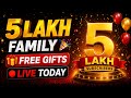 SSC CGL 5 Lakh Family! | 5 Lakh Celebration 🎉 &amp; Mega Giveaway 🎁 | SSC CGL Adda247 Live 🔴