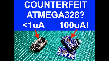 Sleep Mode breaks on cheap Pro-Mini? Testing ATMEGA328 - is it counterfeit?
