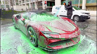 How I Washed the World's Fastest Ferrari