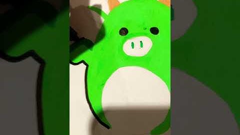 Making a paper squishy squishmallow