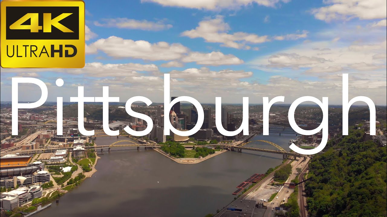 [4k] DJI Drone Footage | Pittsburgh | Royalty Free