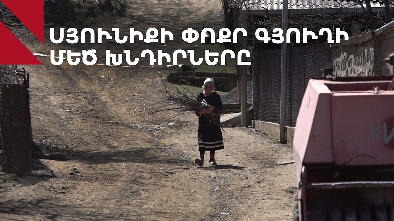 Սյունիքի փոքր գյուղի մեծ խնդիրները․ Տանձատափ