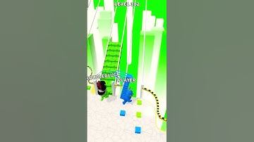 bridge running game level 382 😎😎😎 #shorts #ytshorts