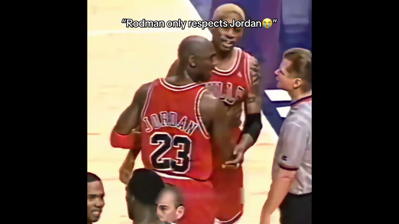 Rodman only respects Jordan #dennisrodman #NBA #basketball #fyp