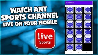 How to watch any sports channel live on your mobile | PIN TECH | screenshot 4