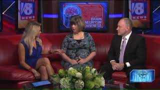 Woman shares story of survival after suffering aneurysm