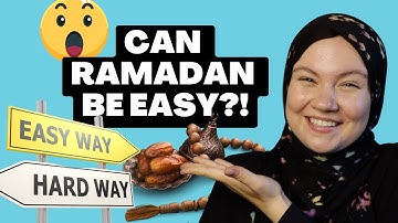 How to Have an Easy Ramadan with these 7 Fasting Tips [ Ramadan Tips for Beginners & New Muslims ]