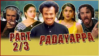 PADAYAPPA Movie Reaction Part 2/3! | Rajinikanth