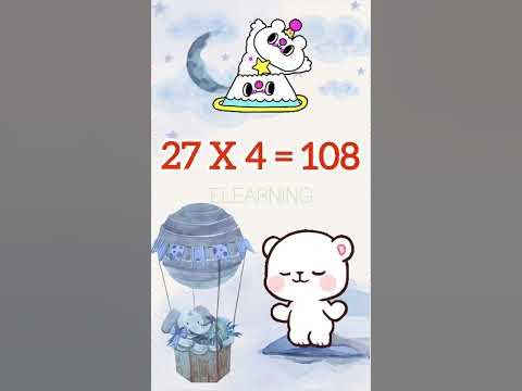 Table of 27# Times Tables Practice# 27x1=27 Multiplication# 27 ka Table ...