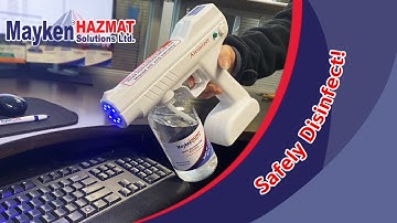 Disinfecting Spray and Atomizer Spray Gun