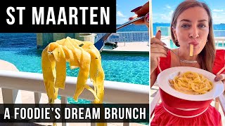 Player Profile St. Maarten 🌴 Pasta, Ocean Views & Sunday Brunch at Oyster Bay Beach Resort's Infinity Lounge