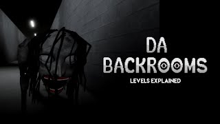 All Main Levels Explained - Roblox Da Backrooms