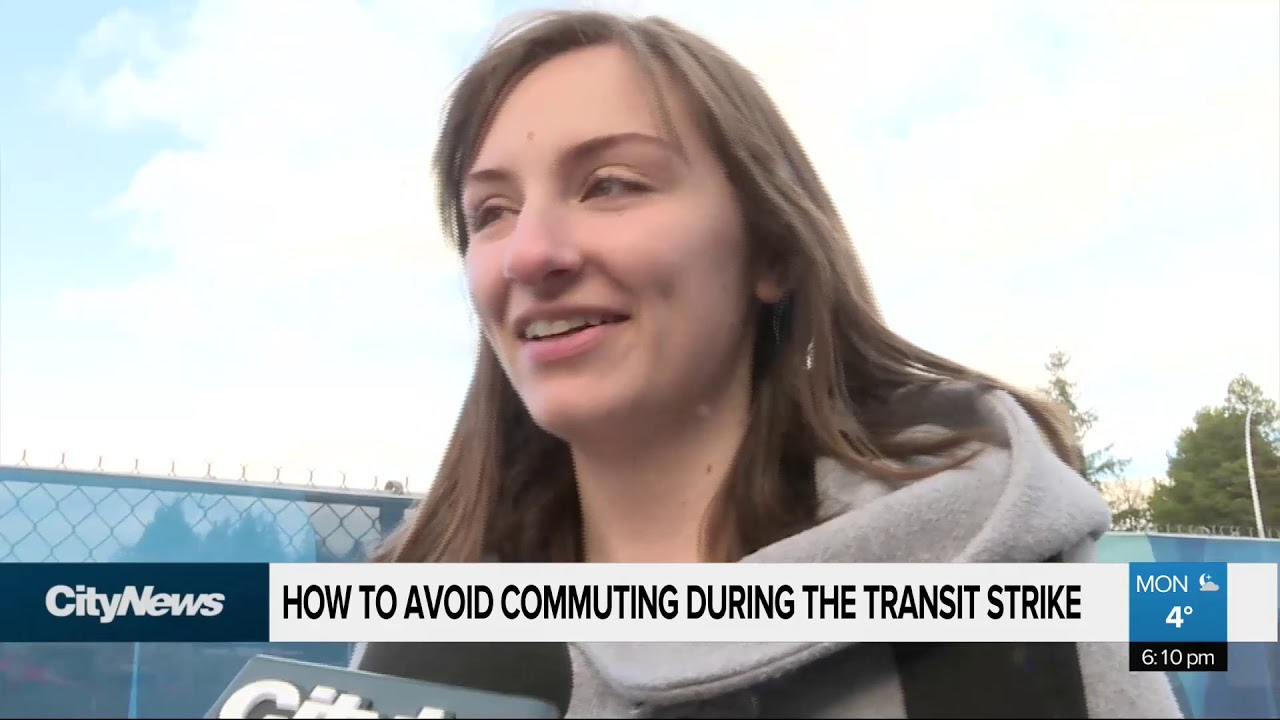 How to avoid commuting during the transit strike - YouTube