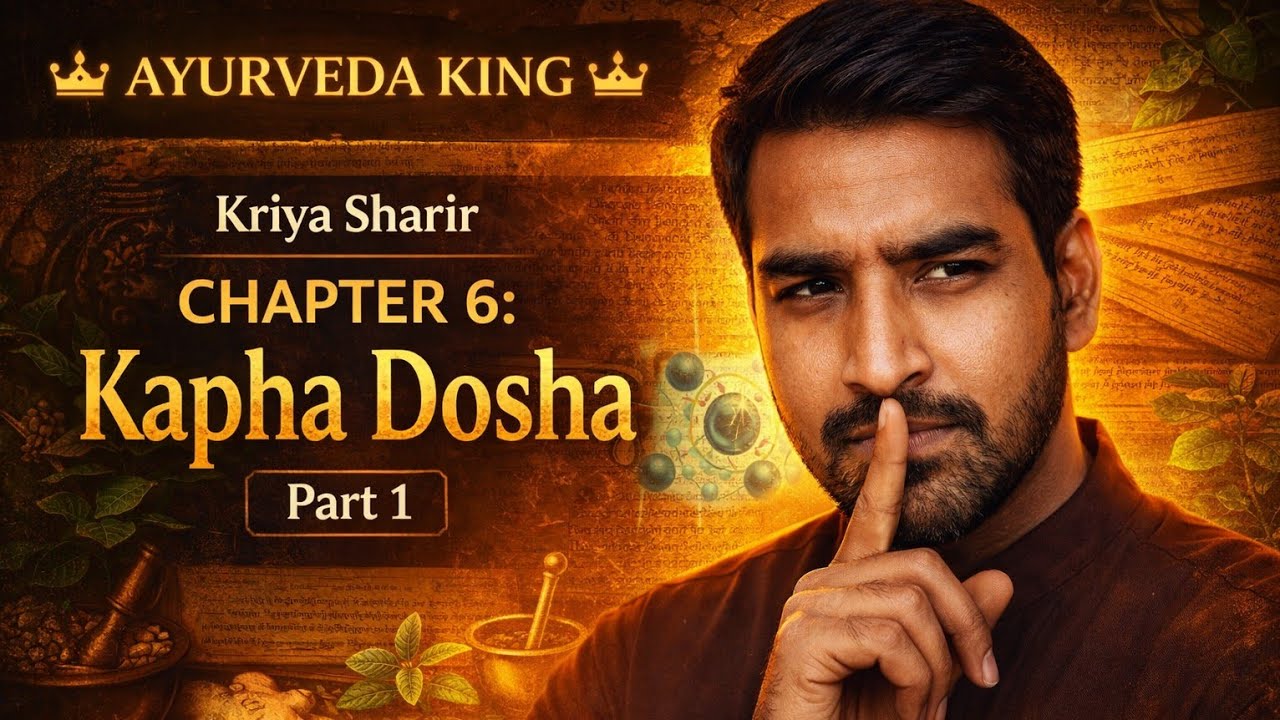 Kapha Dosha Chapter 6 part 1 | Kriya Sharir BAMS 1st Year | Panchavidha Kapha & Functions