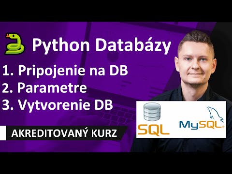 Video: Ako napíšete databázu v Pythone?