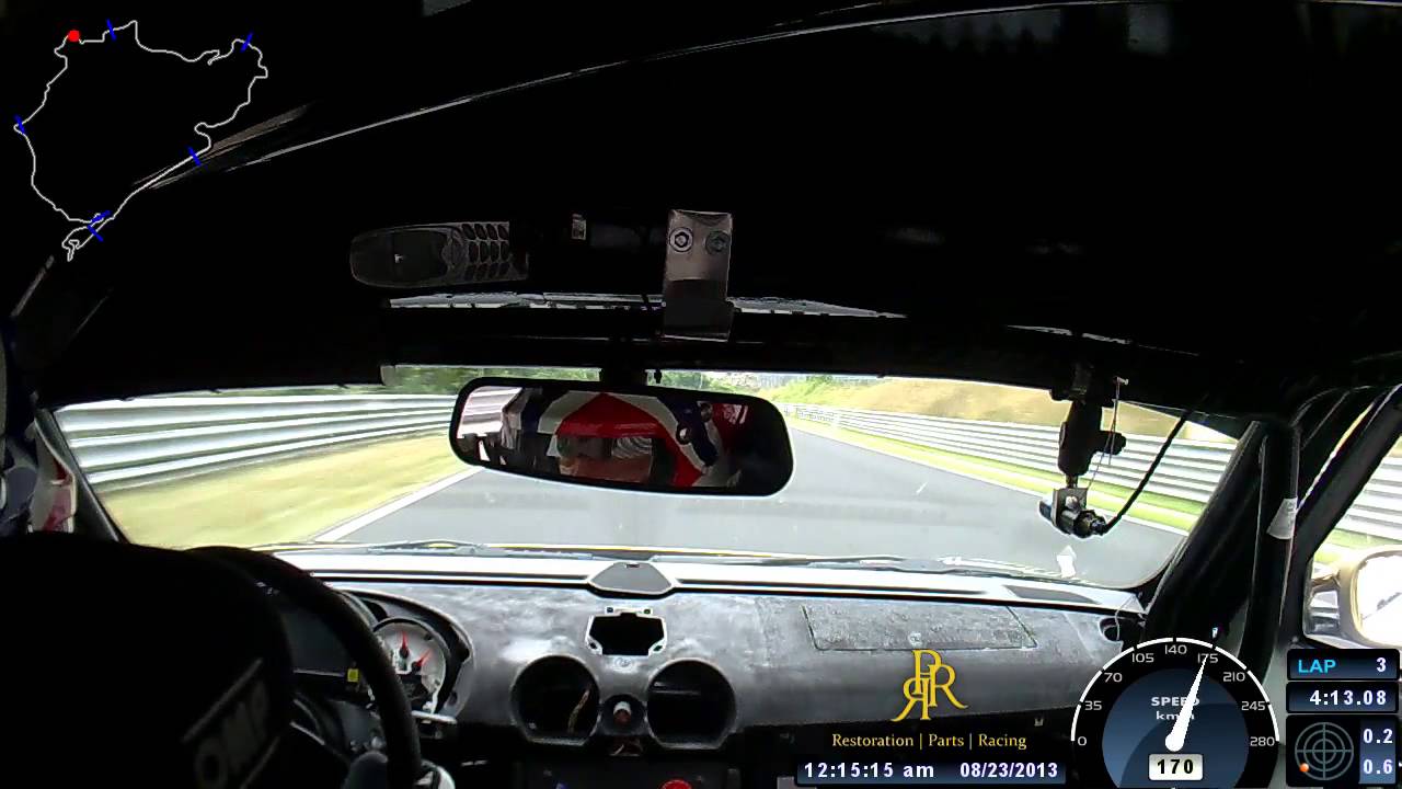 VLN 20130824 SP6 202 Highlights + Fastest Einar Thorsen - YouTube