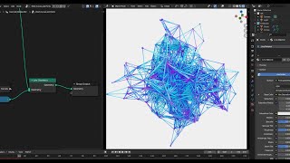 Famous Plexus testing in Blender 3.5 Wealth
