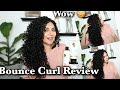 Bounce Curl Wash & Go Review On Low Porosity 3A - 3B Curls | Marianellyy