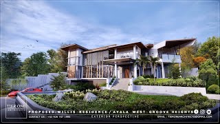 WIL Residence - 800 SQM HOUSE , 1000 SQM LOT  - Tier One Architects