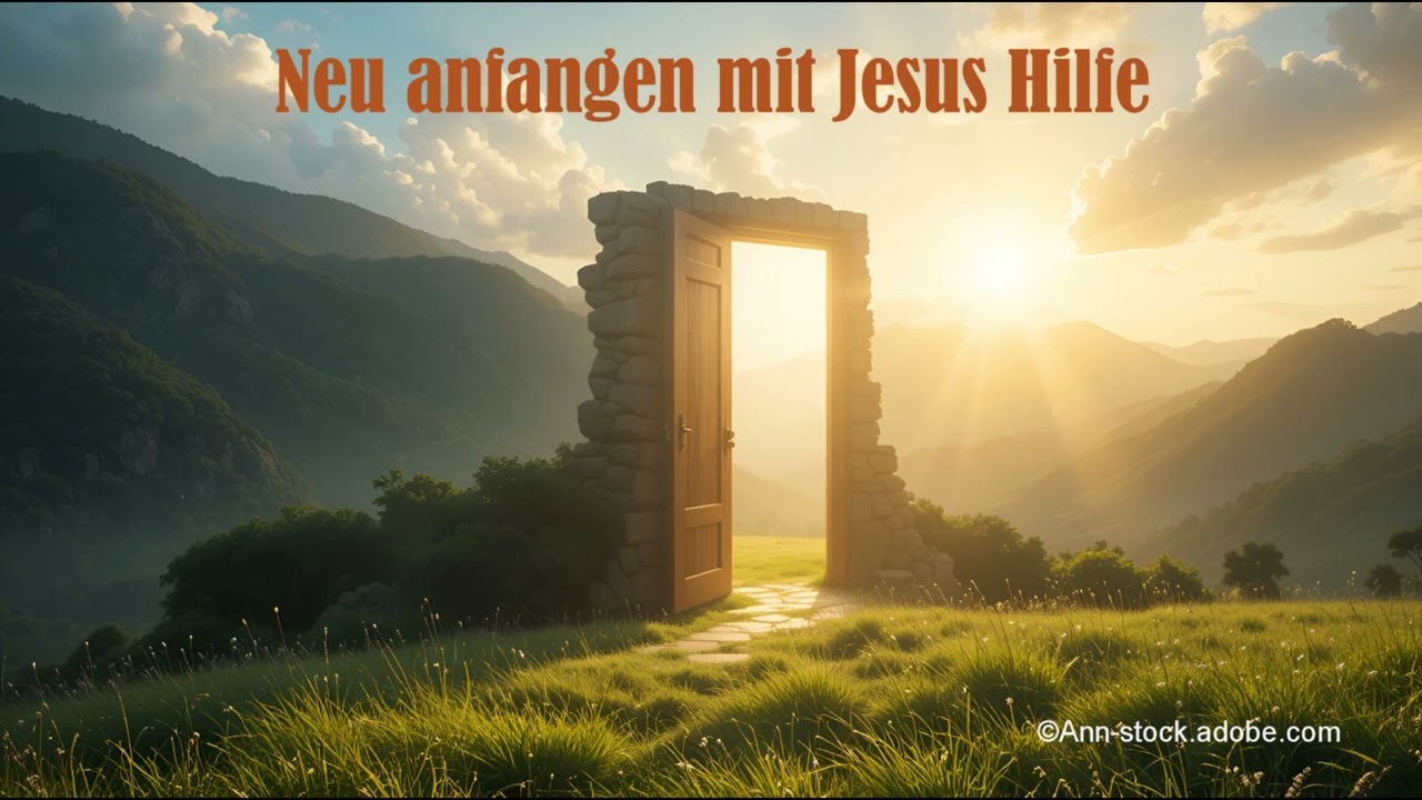 Neu anfangen mit Jesus Hilfe