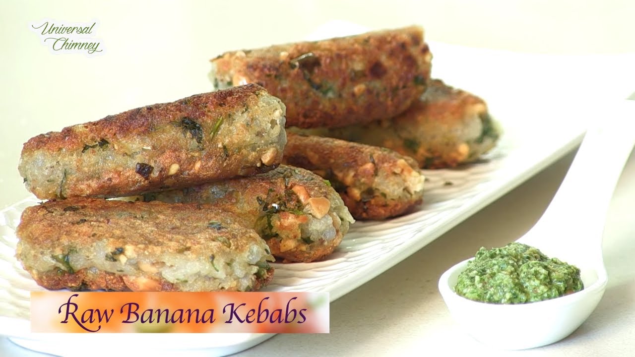 Raw Banana Kebab Recipe | Kacche Kele Ke Kebab By Smita | Vrat Ka Khana | India Food Network