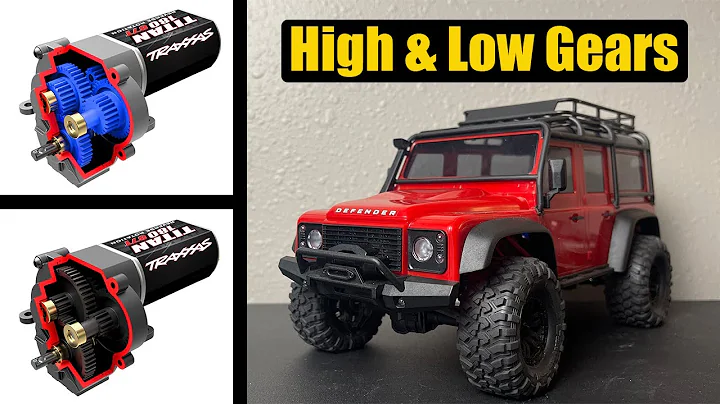 High and Low Speed Gears for TRX-4M (Install and Comparison)