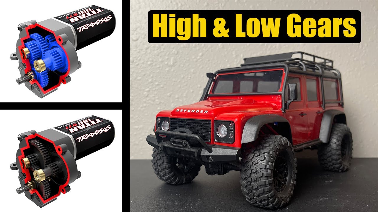 High and Low Speed Gears for TRX4M (Install and Comparison) YouTube