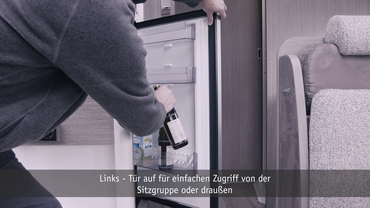 Dometic 10.5 - der Kühlschrank, der sich von beiden Seiten öffnen lässt! 