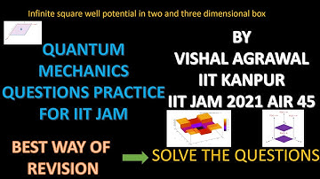INFINITE POTENTIAL WELL IN 2 DIMENSIONAL AND 3 DIMENSIONAL BOX