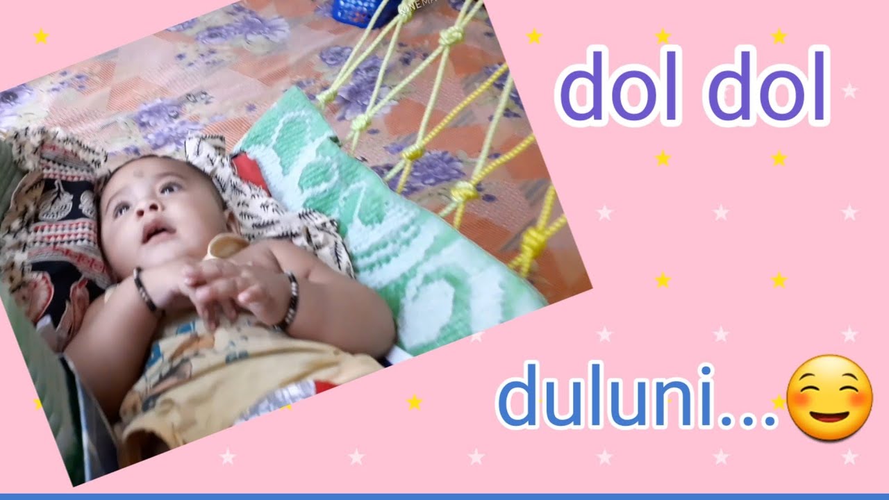 dol dol duluni//jhula jhule aayush sona😊😊