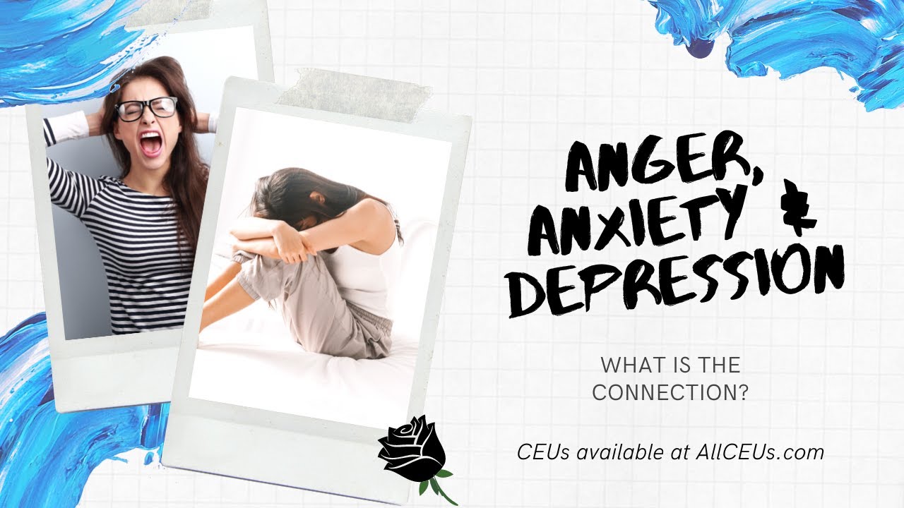 Anger  Anxiety  Depression Make the Connection -Counselor Toolbox Podcast with Dr  Dawn-Elise Snipes