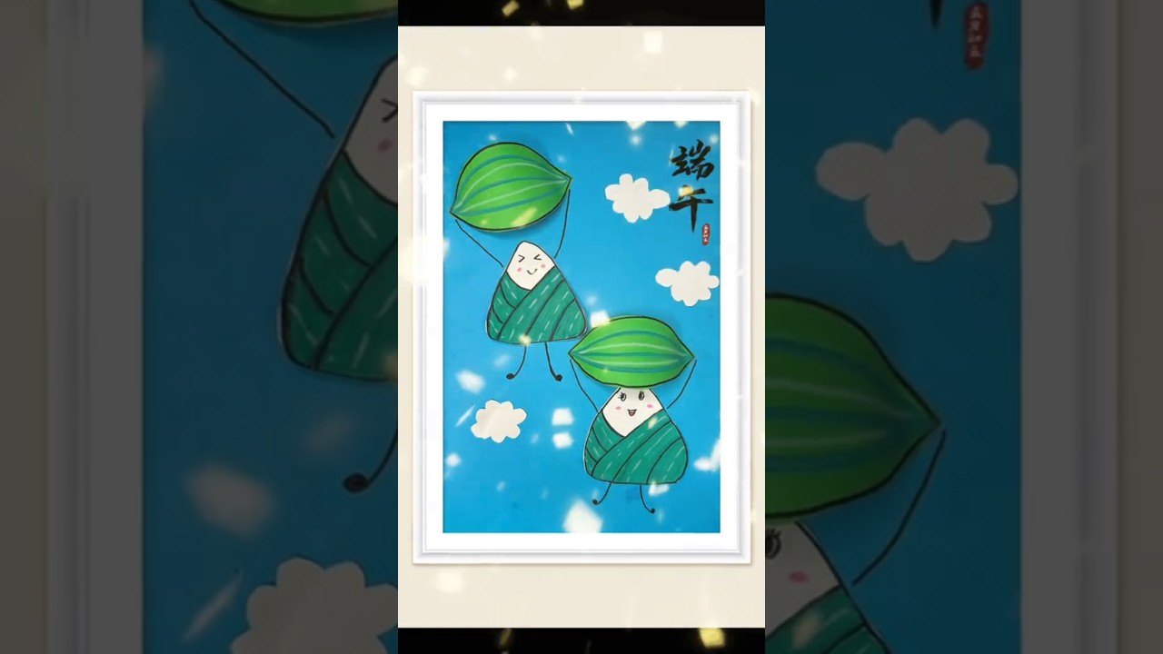 Cute Zongzi Craft for Dragon Boat Festival | Easy DIY 