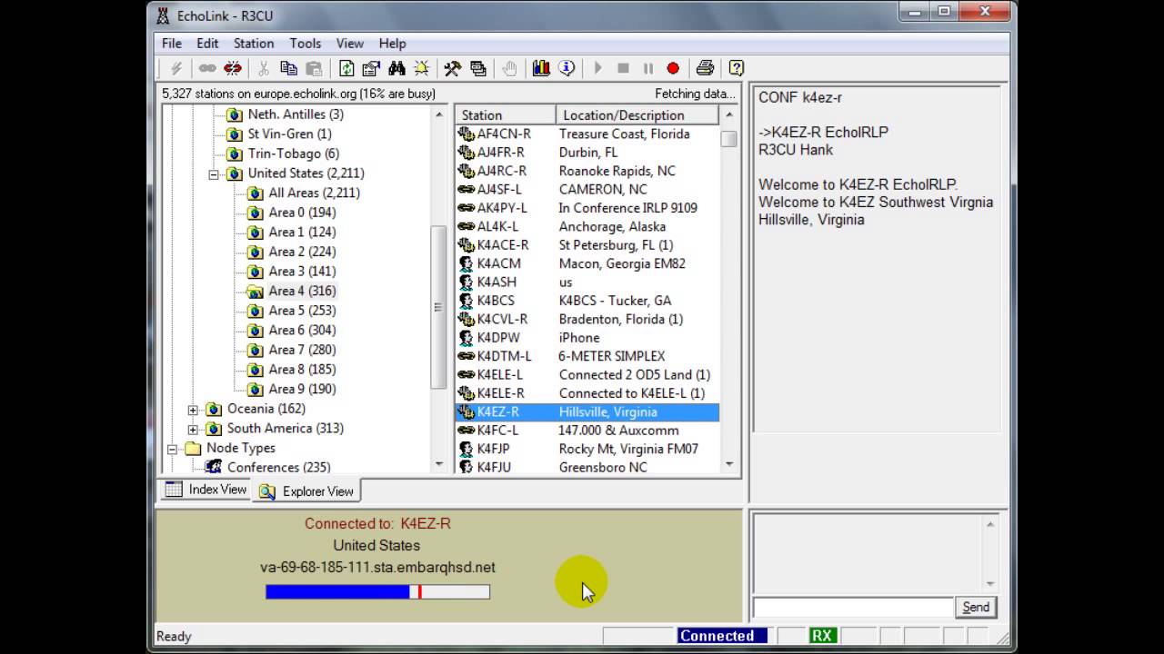Радиосвязь без радио — Echolink