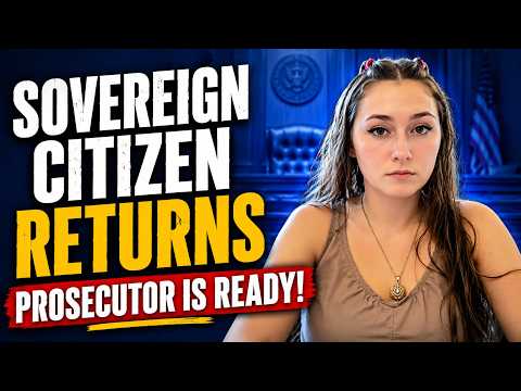 Sovereign Citizen Returns to Court! | Prosecutor Moves to Ban Her Defense Script!