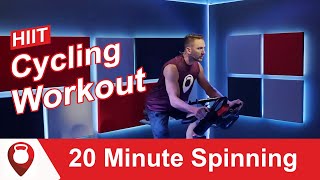 HIIT Cycling Workout: 20 minute Rhythm Ride