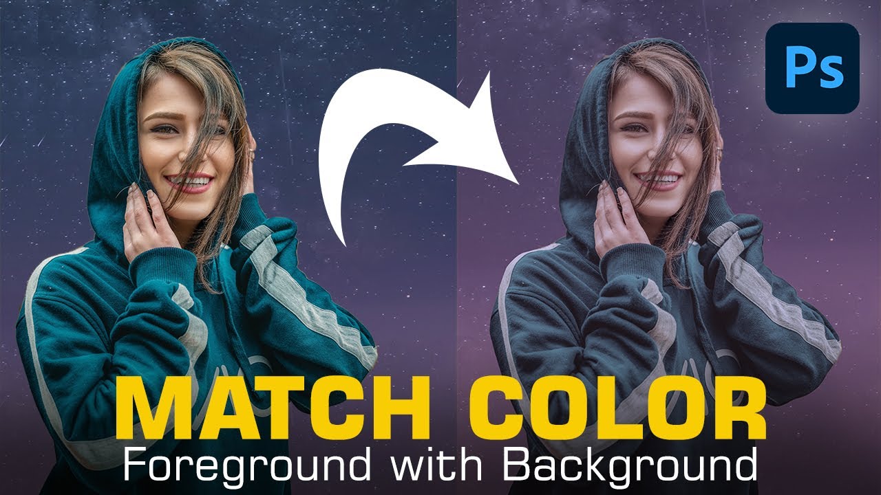 How to match foreground with background in photoshop 2021 | Hindi tutorial | Sandeep Chitravanshi