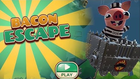 Bacon Escape - iOS/Android Gameplay Part 1 (Levels 1-7)
