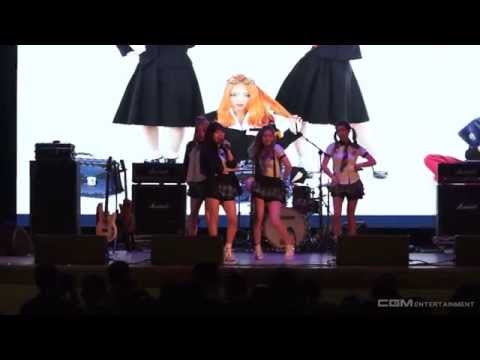4인조 신인걸그룹 아는동생(New Girlgroup ANDS) 롯데월드 락콘서트 오프닝무대