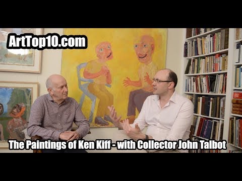 Ken Kiff - Art collector John Talbot discusses his collection of Ken Kiff paintings with ArtTop10