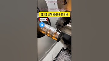 SS 316 MACHINING ON VMC I RADIUS MACHINING ON CNC #cnc #vmc  #cncmachine #science #technology