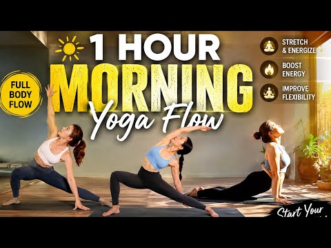 1-Hour Full Body Yoga Flow | Strength, Flexibility & Deep Stretch