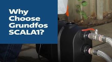 SCALA1 - a pressure pump for your rainwater tank