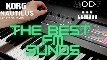 KORG NAUTILUS THE BEST FM SOUNDS MOOD 7