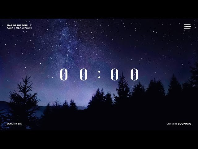 BTS (방탄소년단) - 00:00 (Zero O'Clock) Piano Cover class=