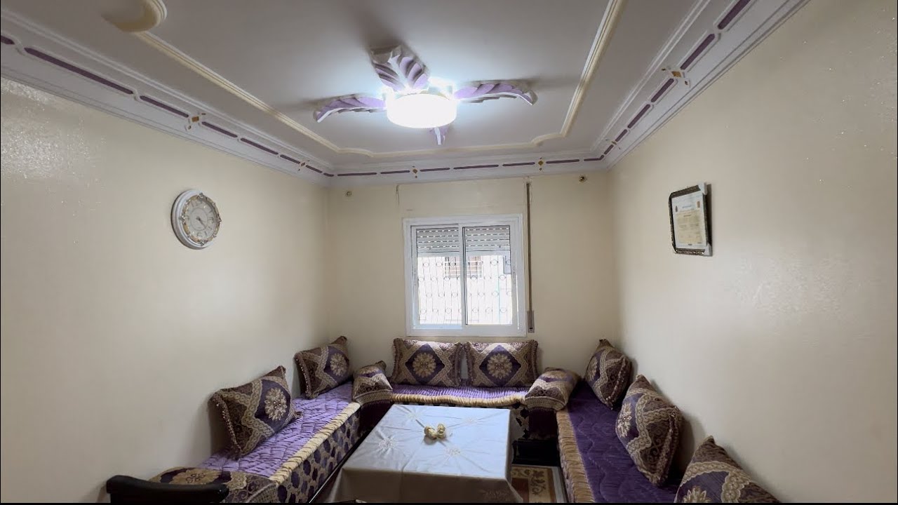 شقة محفظة مفروشة موقع ممتاز قرب المحطة وكلية العلوم بتطوان 0776548815