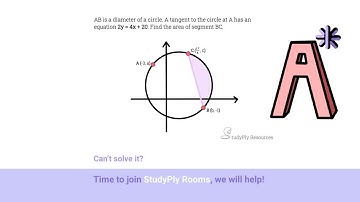 A hard circle question (GCSE/IGCSE)