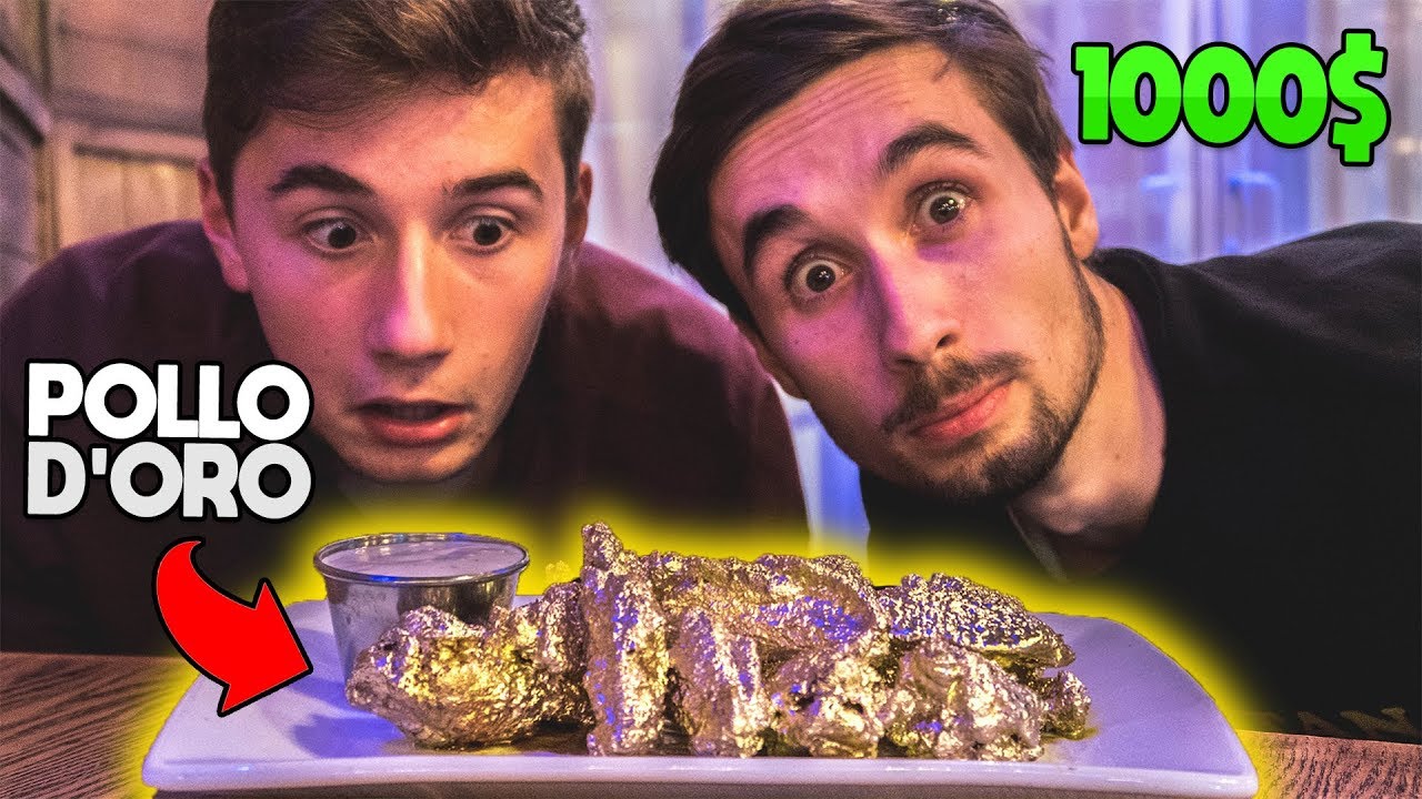 MANGIAMO 1000$ DI POLLO D'ORO!! *Costoso*